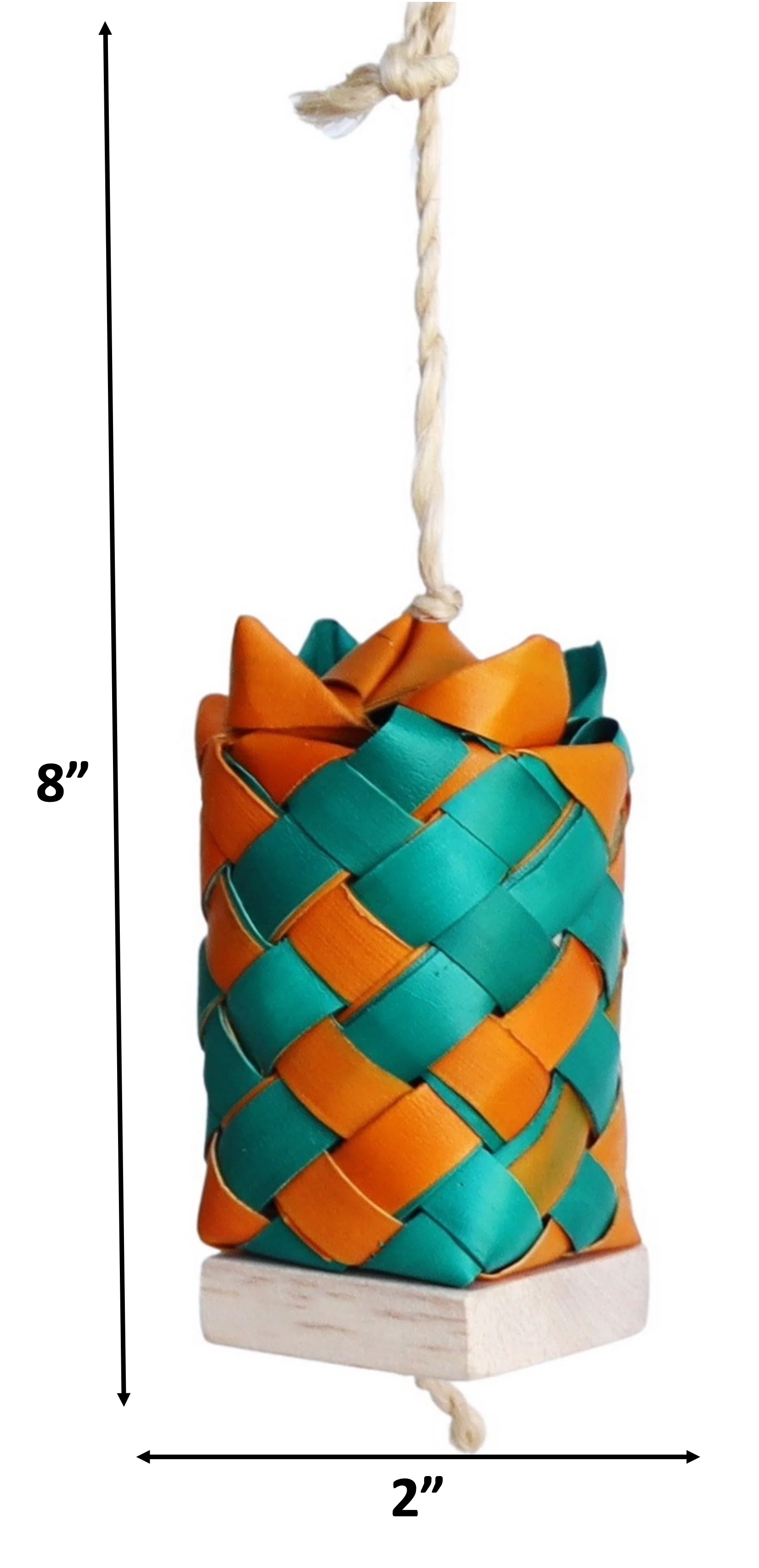 Happy Beaks Treasure Chest Small Bird Toy - Image 3