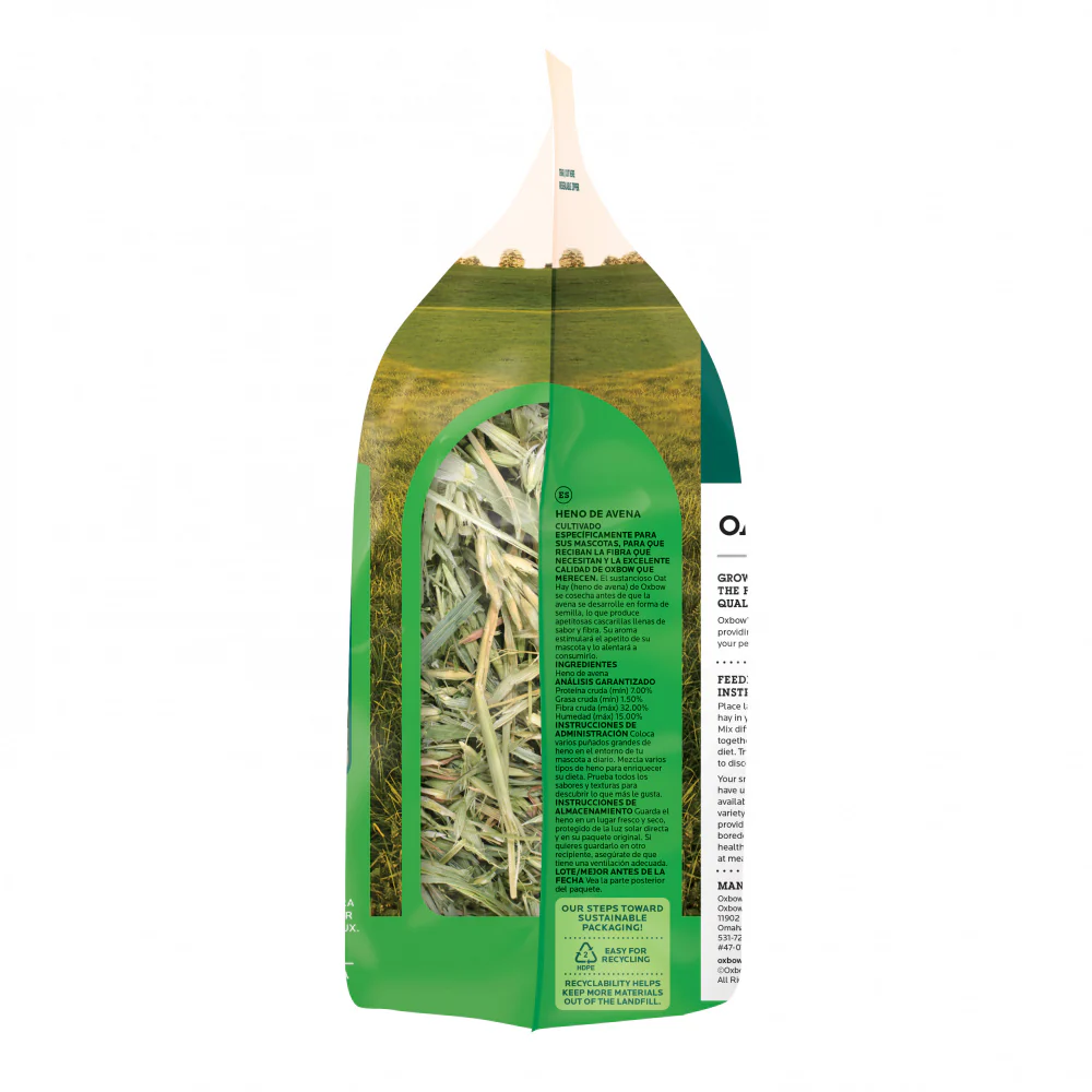 Oxbow Animal Health Oat Hay All Natural Hay for Rabbits Guinea Pigs Chinchillas Hamsters & Gerbils - Image 4