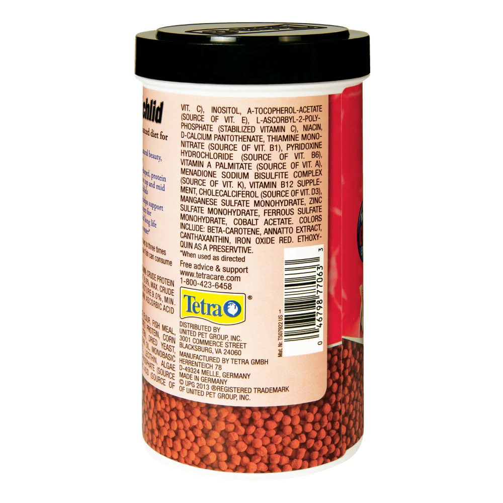 Tetra Cichlid Floating Cichlid Pellet Fish Food - Image 3