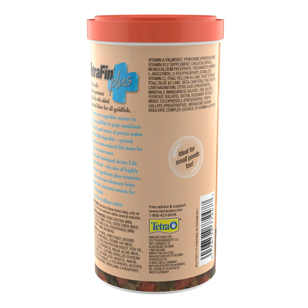 TetraFin Plus Goldfish Flakes - Image 11